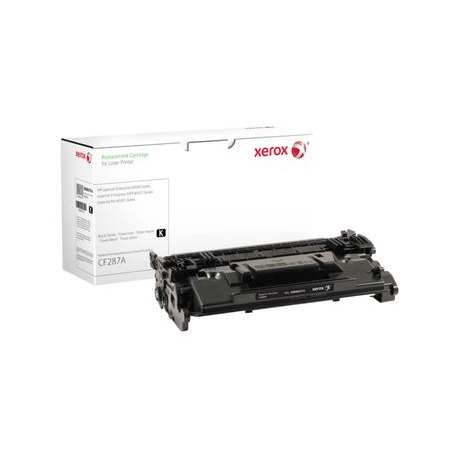 Xerox - Black - compatible - toner cartridge (alternative for: HP CF287A) - for HP LaserJet Managed E50045; LaserJet Managed Flow MFP E52545 - 0