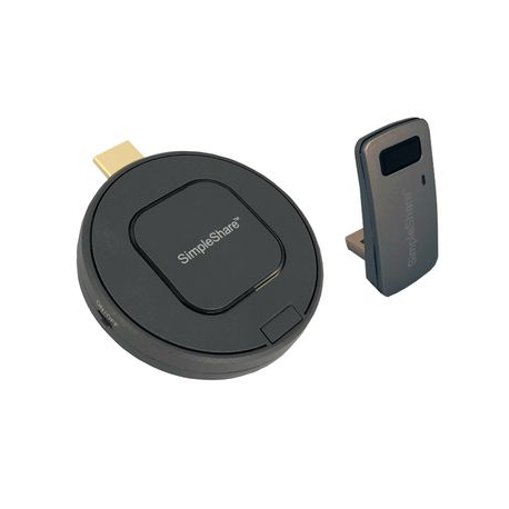 InFocus SimpleShare Wireless Transmitter with Paired USB Touch Adapter - Wireless video / audio / USB extender - transmitter - 802.11b / g / n, Wi-Fi - up to 15 m - for P / N: INA-SIMINT1, INA-SIMPS1, INA-SIMS1 - 0