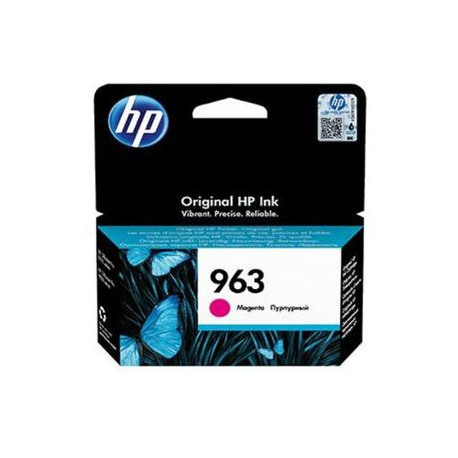 HP 963 - 10.77 ml - magenta - original - ink cartridge - for Officejet 9012; Officejet Pro 90XX - 0