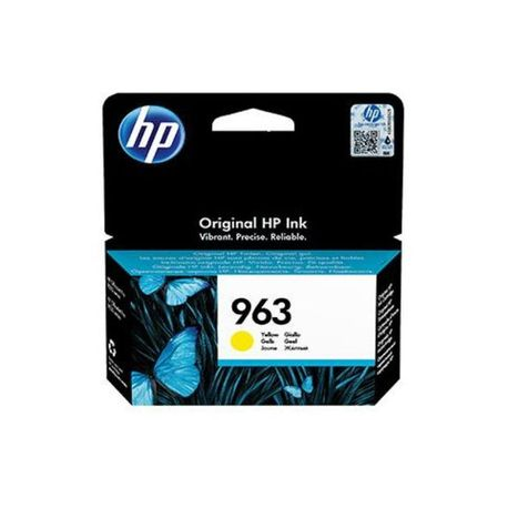 HP 963 - 10.7 ml - yellow - original - ink cartridge - for Officejet 9012; Officejet Pro 90XX - 0