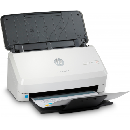HP Scanjet Pro 2000 s2 Sheet-feed - Document scanner - Duplex - 216 x 3100 mm - 600 dpi x 600 dpi - up to 35 ppm (mono) - ADF (50 sheets) - up to 3500 scans per day - USB 3.0 - 1
