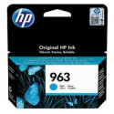HP 963 - 10.74 ml - cyan - original - ink cartridge - for Officejet 9012; Officejet Pro 90XX