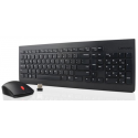 Lenovo Essential Wireless Combo - Keyboard and mouse set - wireless - 2.4 GHz - French - for 100e Chromebook Gen 3; ThinkCentre M90s Gen 2; ThinkPad L15 Gen 2; P1 Gen 4; P14s Gen 2