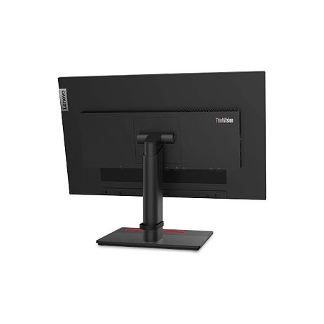 Lenovo ThinkVision T24h-20 - LED monitor - 24" - 2560 x 1440 1440p (Quad HD) @ 60 Hz - IPS - 300 cd / m² - 1000:1 - 4 ms - HDMI, DisplayPort, USB-C - raven black - 6