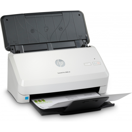 HP Scanjet Pro 3000 s4 Sheet-feed - Document scanner - CMOS / CIS - Duplex - 216 x 3100 mm - 600 dpi x 600 dpi - up to 40 ppm (mono) - ADF (50 sheets) - up to 4000 scans per day - USB 3.0 - 4