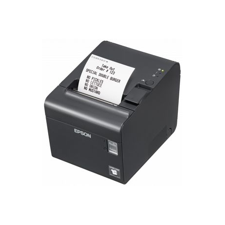 Epson TM-L90LF, 8 dots/mm (203 dpi), linerless, USB, RS232, black