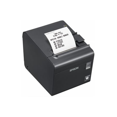 Epson TM-L90LF, 8 dots/mm (203 dpi), linerless, USB, RS232, black