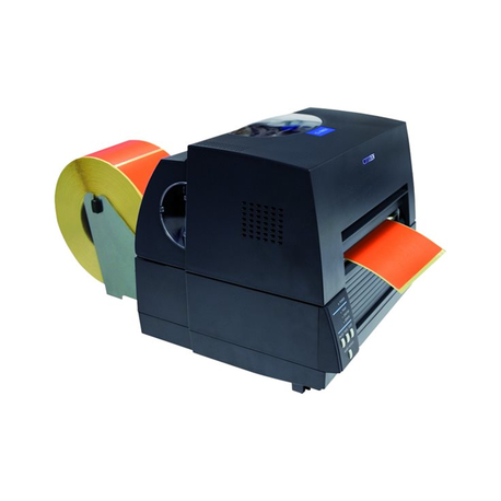 Citizen CL-S621II - Label printer - direct thermal / thermal transfer - Roll (11.8 cm) - 203 dpi - up to 100 mm/sec - USB, serial - black - 0