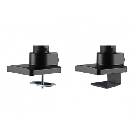 Neomounts by Newstar Select NM-D775DX - Mounting kit - for 2 LCD displays (full-motion) - black - screen size: 10"-32" - clamp mountable, grommet, desk-mountable - 11