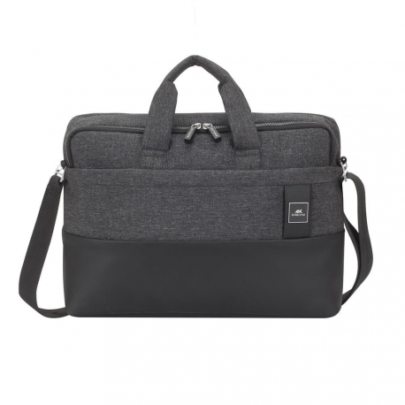 Riva Case Lantau 8831 - Notebook carrying case - eco - 15.6" - black melange - 0