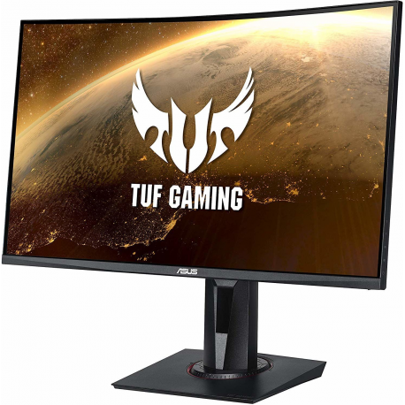 LCD Monitor|ASUS|VG27VQ|27"|Gaming/Curved|Panel VA|1920x1080|16:9|165Hz|1 ms|Speakers|Swivel|Height adjustable|Tilt|Colour Black