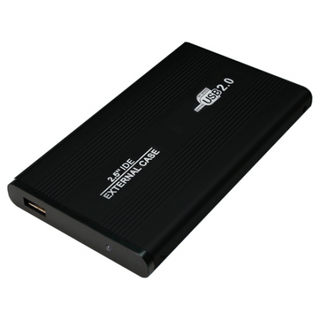 Logilink UA0040, 2.5 IDE drive case to USB 2.0, black