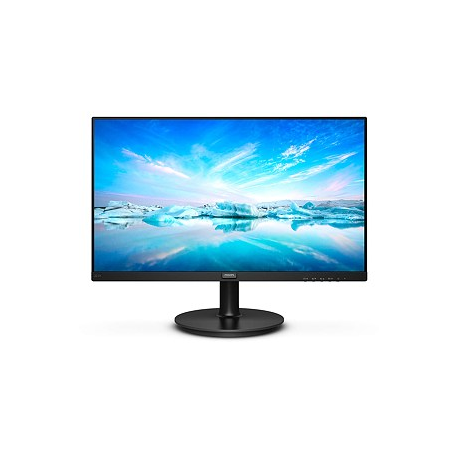 Philips V-line 221V8A - LED monitor - 22" (21.5" viewable) - 1920 x 1080 Full HD (1080p) @ 75 Hz - VA - 200 cd / m² - 4000:1 - 4 ms - HDMI, VGA - speakers - textured black - 1