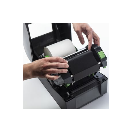 Brother Standard - 110 mm x 300 m - print ribbon - for Brother TD-4420TN, TD-4520TN - 2