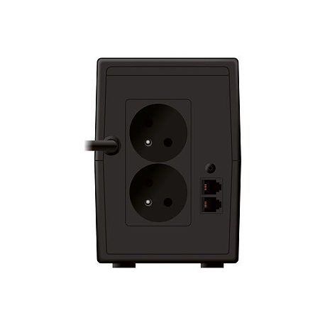 PowerWalker VI 850 LCD FR - UPS - AC 230 V - 480 Watt - 850 VA 9 Ah - USB - output connectors: 2 - 5