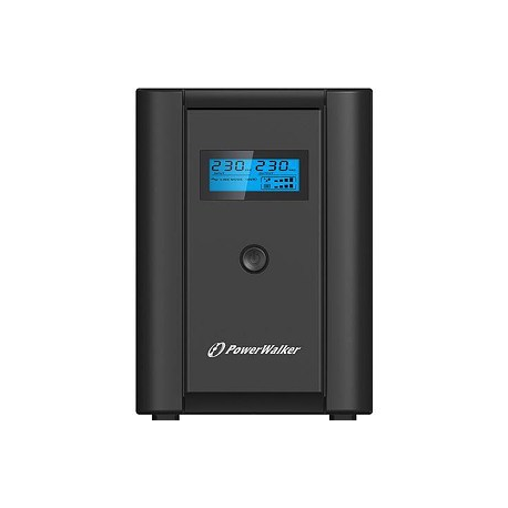 PowerWalker VI 2000 SCL FR - UPS - AC 162-290 V - 1200 Watt - 2000 VA 9 Ah - USB - output connectors: 4 - 5