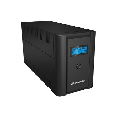 PowerWalker VI 2000 SCL FR - UPS - AC 162-290 V - 1200 Watt - 2000 VA 9 Ah - USB - output connectors: 4 - 6