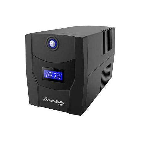 PowerWalker VI 2200 SH FR - UPS - AC 170-280 V - 1200 Watt - 2200 VA 9 Ah - USB - output connectors: 4 - 0