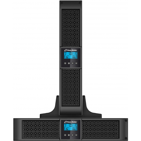 PowerWalker VFI 1000 RT HID - UPS (rack-mountable / external) - 900 Watt - 1000 VA 7 Ah - RS-232, USB - output connectors: 8 - 2U - 19" - 1