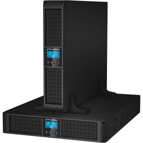 PowerWalker VFI 2000 RT HID - UPS (rack-mountable / external) - 1800 Watt - 2000 VA 9 Ah - RS-232, USB - output connectors: 8 - 2U - 19" - 0