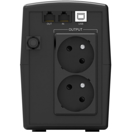 PowerWalker VI 600 SCL FR - UPS - AC 162-290 V - 360 Watt - 600 VA 7 Ah - USB - output connectors: 2 - 2