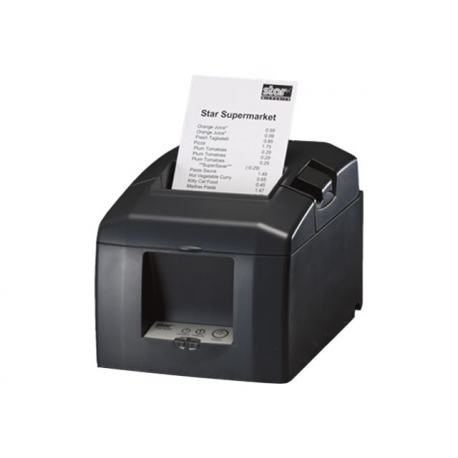 TSP654IIE3-24 KASSENDRUCKER (Hochleistungsdrucker, 203 dpi, Autocuttter, Ethernet, grau, im Lieferumfang: Installations-CD-ROM, 
