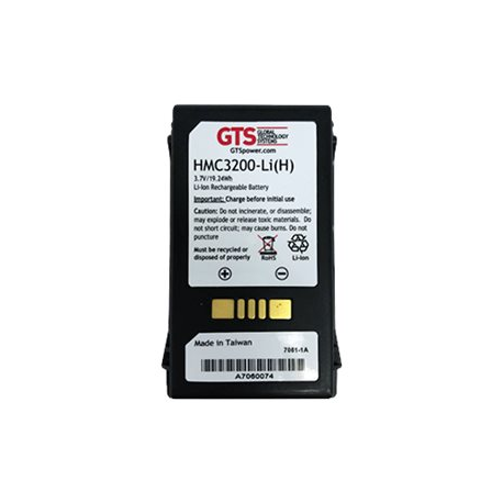 GTS HMC3200-LI(H) - Handheld battery (equivalent to: Symbol BTRY-MC32-52-01) - Lithium Ion - 5000 mAh - for Zebra MC3200 - 0