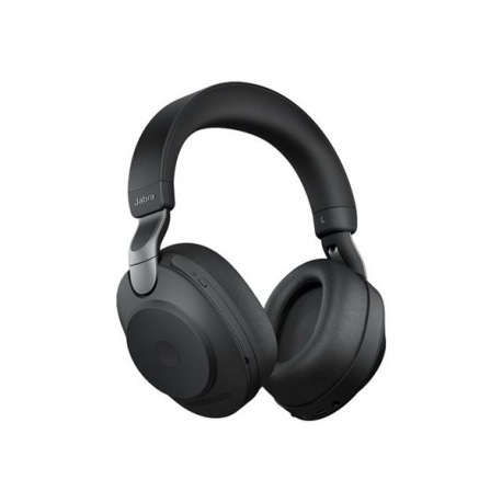 Jabra Evolve2 85 UC Stereo - Headset - full size - Bluetooth - wireless, wired - active noise cancelling - 3.5 mm jack - noise isolating - black - 6