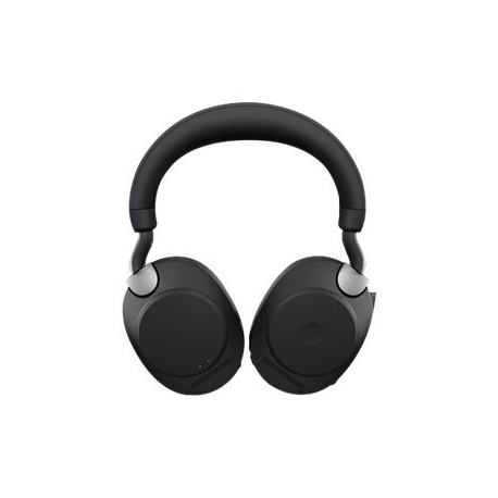 Jabra Evolve2 85 UC Stereo - Headset - full size - Bluetooth - wireless, wired - active noise cancelling - 3.5 mm jack - noise isolating - black - 4