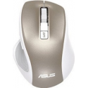 ASUS MW202 - Mouse - optical - 6 buttons - wireless - 2.4 GHz - USB wireless receiver - rose gold