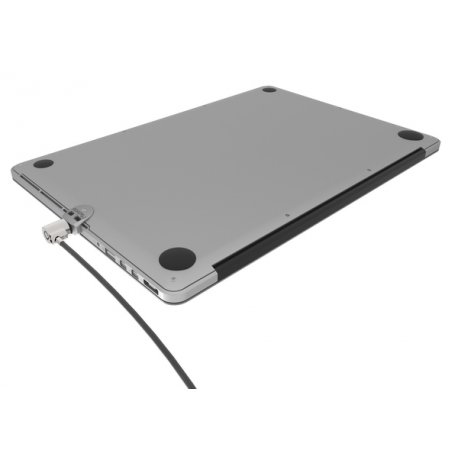 Compulocks MacBook Pro Retina Cable Lock Adapter - Security slot lock adapter - silver - for Apple MacBook Pro with Retina display 13.3" (Late 2012, Early 2013, Late 2013, Mid 2014, Early 2015) - 3