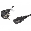 Lanberg - Power cable - CEE 7 / 7 (M) to IEC 60320 C13 - 10 A - 1.8 m - black