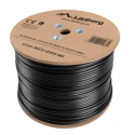 Lanberg - Bulk cable - 305 m - UTP - CAT 5e - black, RAL 9004