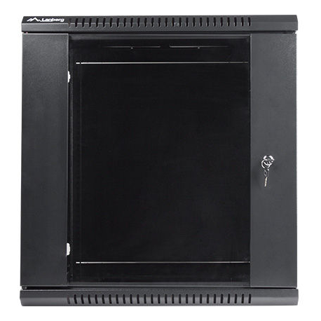 Lanberg - Rack cabinet - wall mountable - grey, RAL 7035 - 18U - 19" - 2