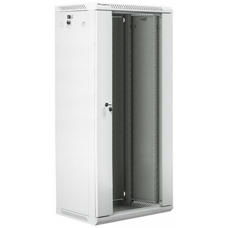 Lanberg - Rack cabinet - wall mountable - grey, RAL 7035 - 27U - 19" - 2