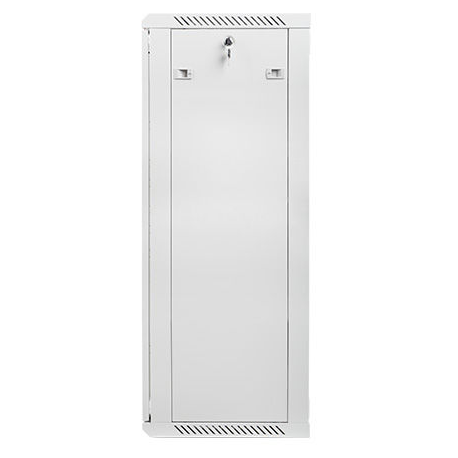 Lanberg - Rack cabinet - wall mountable - grey, RAL 7035 - 27U - 19" - 4