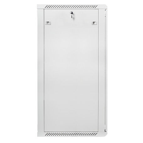Lanberg - Rack cabinet - wall mountable - grey, RAL 7035 - 27U - 19" - 3