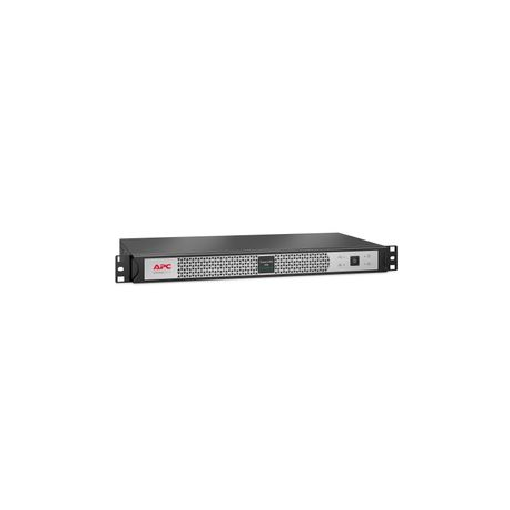 APC Smart-UPS SC SCL500RMI1UNC - UPS (rack-mountable) - AC 230 V - 400 Watt - 500 VA - Ethernet 10/100, USB - output connectors: 4 - 1U - black, silver - for P/N: AR106V, AR4018SPX432, AR4024SP, AR4024SPX429, AR4024SPX431, AR4024SPX432 - 2