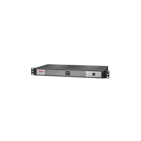 APC Smart-UPS SC SCL500RMI1UNC - UPS (rack-mountable) - AC 230 V - 400 Watt - 500 VA - Ethernet 10/100, USB - output connectors: 4 - 1U - black, silver - for P/N: AR106V, AR4018SPX432, AR4024SP, AR4024SPX429, AR4024SPX431, AR4024SPX432 - 3