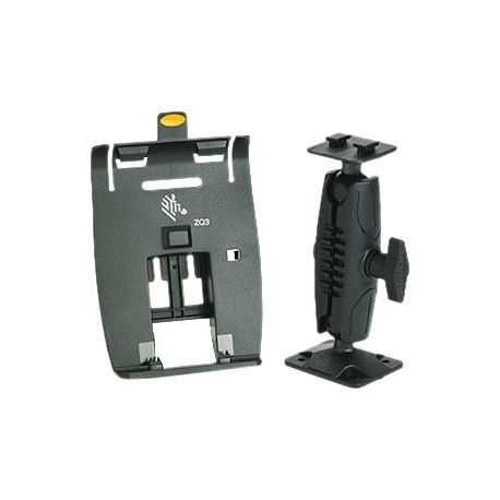 Zebra - Printer vehicle mounting bracket - dashboard mountable - for Zebra ZQ210 - 0