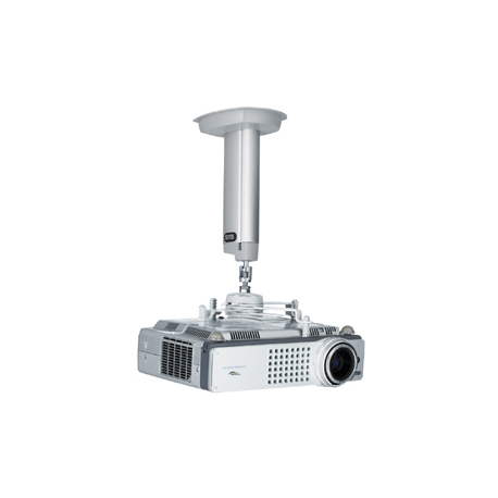 SMS Projector CL F1500 w/ SMS Unislide - Mounting kit (clamp, ceiling bracket) for projector - silver, aluminium - 0