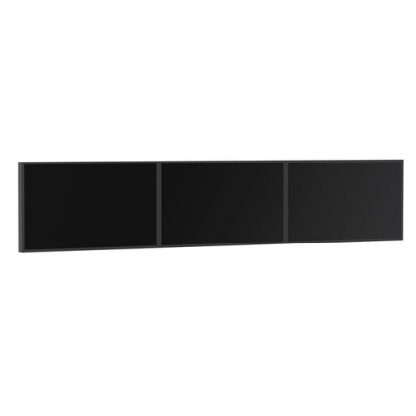 SMS Func Mounty - Mounting kit (wall bracket) for flat panel - aluminium - black - screen size: 70" - 82" - 0