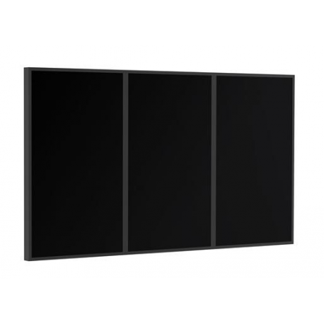 SMS Func Mounty - Mounting kit (wall bracket) for flat panel - aluminium - black - screen size: 70" - 82" - 9