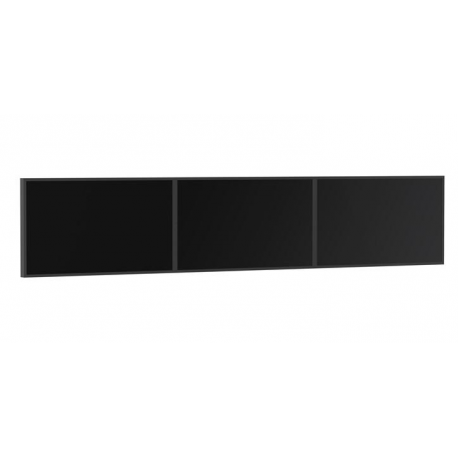 SMS Func Mounty - Mounting kit (wall bracket) for flat panel - aluminium - black - screen size: 70" - 82" - 14