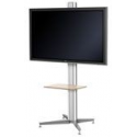 SMS Flatscreen X FH T1455 - Stand for flat panel (Tilt & Swivel) - white, aluminium - screen size: 40"-55" - floor-standing
