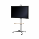 SMS Flatscreen X FH M1455 - Stand for flat panel - white, aluminium - screen size: 40"-60" - floor-standing