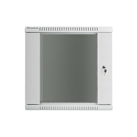 Lanberg - Rack cabinet - wall mountable - grey, RAL 7035 - 12U - 19" - 2