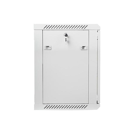 Lanberg - Rack cabinet - wall mountable - grey, RAL 7035 - 12U - 19" - 4