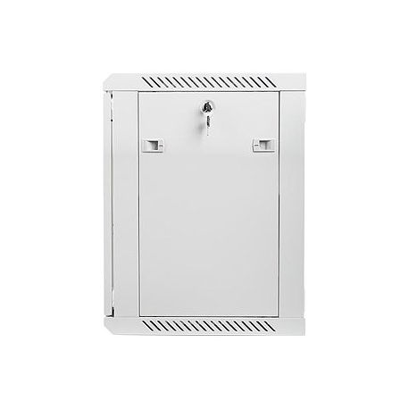 Lanberg - Rack cabinet - wall mountable - grey, RAL 7035 - 12U - 19" - 5