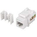 Lanberg KSU6-1090 - Modular insert - CAT 6 - UTP - RJ-45 - white